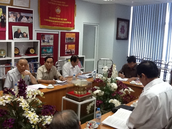 Lãnh đạo Hội Khuyến học Việt Nam làm việc với Thường trực Hội Khuyến học tỉnh Hòa Bình