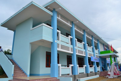Bình Định: Khánh thành Trường Tiểu học số 2 Cát Chánh