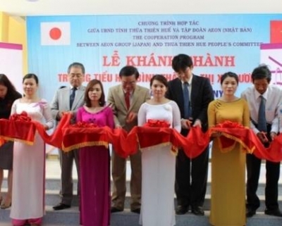 Nhật Bản hỗ trợ xây dựng 30 trường học tại Thừa Thiên - Huế 