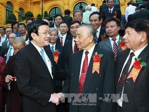Chủ tịch nước tiếp đại biểu Hội Khuyến học Việt Nam
