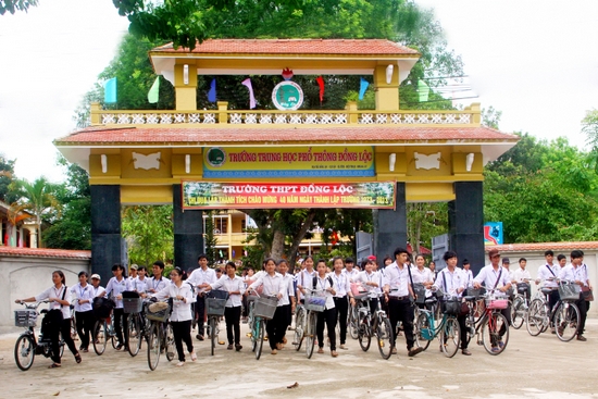Trường THPT Đồng Lộc – 40 năm xây dựng và trưởng thành