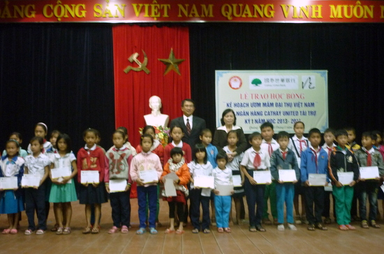 Quảng Nam: Cấp học bổng 'Kế hoạch ươm mầm đại thụ Việt Nam'