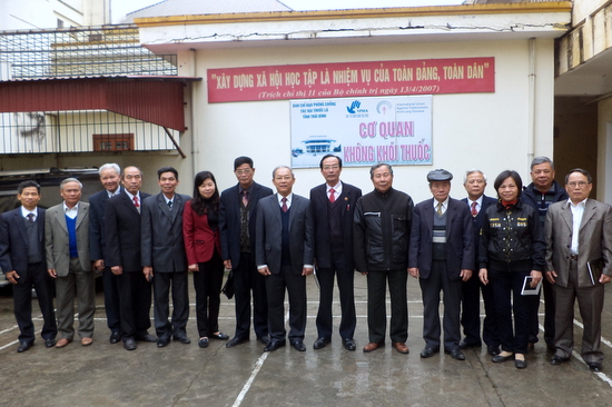 Đoàn cán bộ HKH Vĩnh Phúc về tham quan, trao đổi kinh nghiệm công tác tại Thái Bình