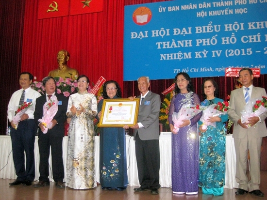 Đại Hổi Đại biểu Hội Khuyến học Thành phố Hồ Chí Minh nhiệm kỳ IV (2015-2020)