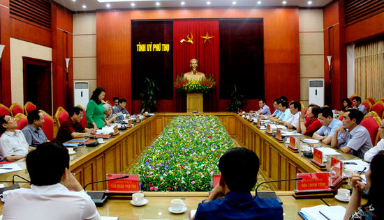 Đoàn công tác Ban Tuyên giáo Trung ương khảo sát tình hình thực hiện Chỉ thị số 11 của Bộ Chính trị trên địa bàn tỉnh Phú Thọ