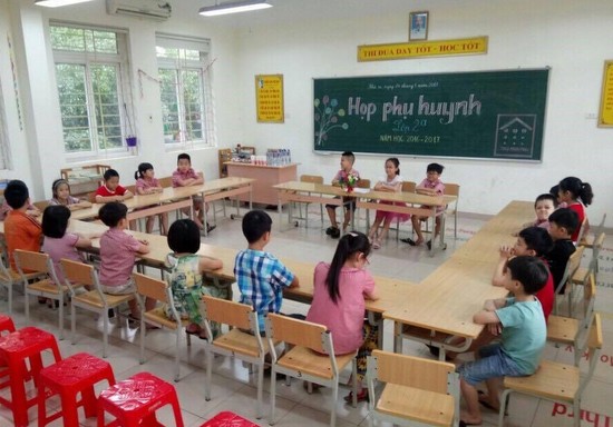 Bắc Giang: Phấn đấu Xóa phòng học tạm, học nhờ bậc học mầm non
