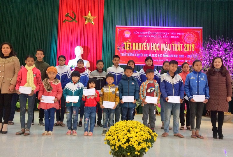 Thanh Hóa: Huyện Yên Định tổ chức Tết khuyến học Mậu Tuất 2018