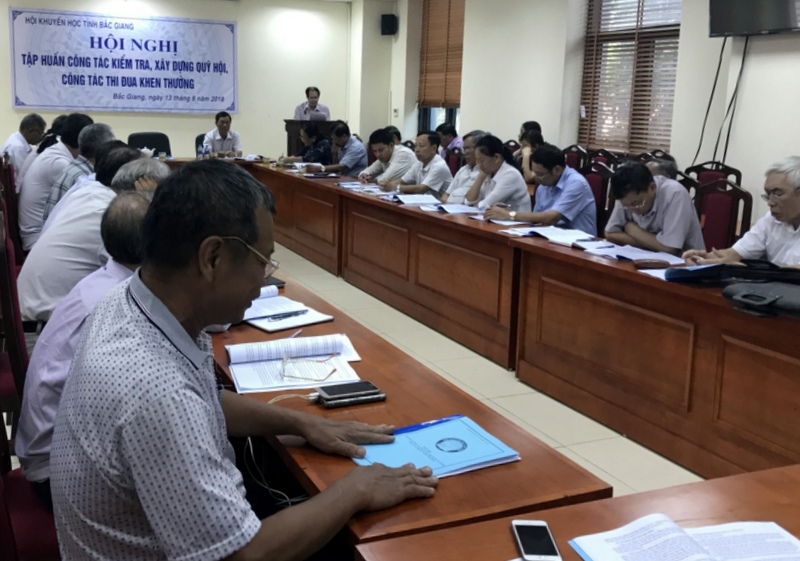 Bắc Giang: Hội Khuyến học tỉnh tổ chức tập huấn cho đội ngũ cán bộ hội các cấp