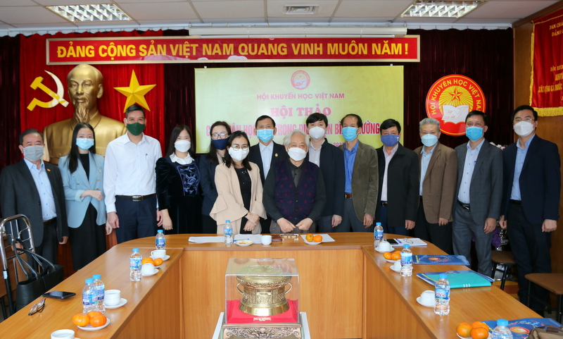 Hội Khuyến học Việt Nam làm việc với các cơ quan phối hợp