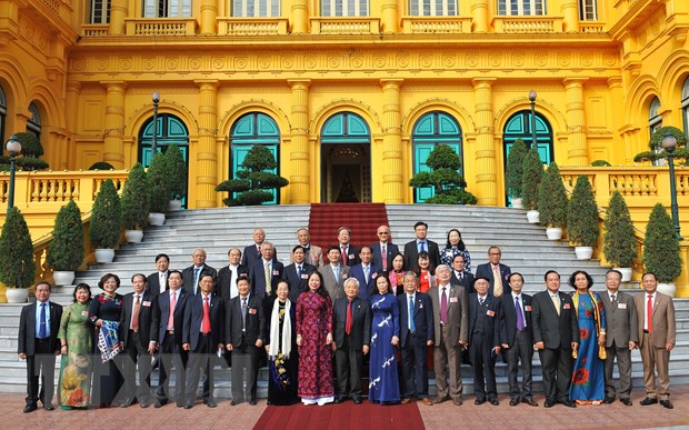 Phó Chủ tịch nước gặp mặt đại biểu dự Đại hội Hội Khuyến học Việt Nam