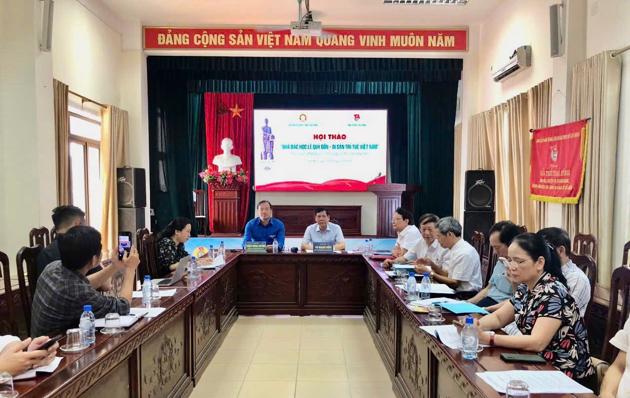 Thái Bình tổ chức Hội thảo “Nhà bác học Lê Quý Đôn – Di sản trí tuệ Việt Nam”