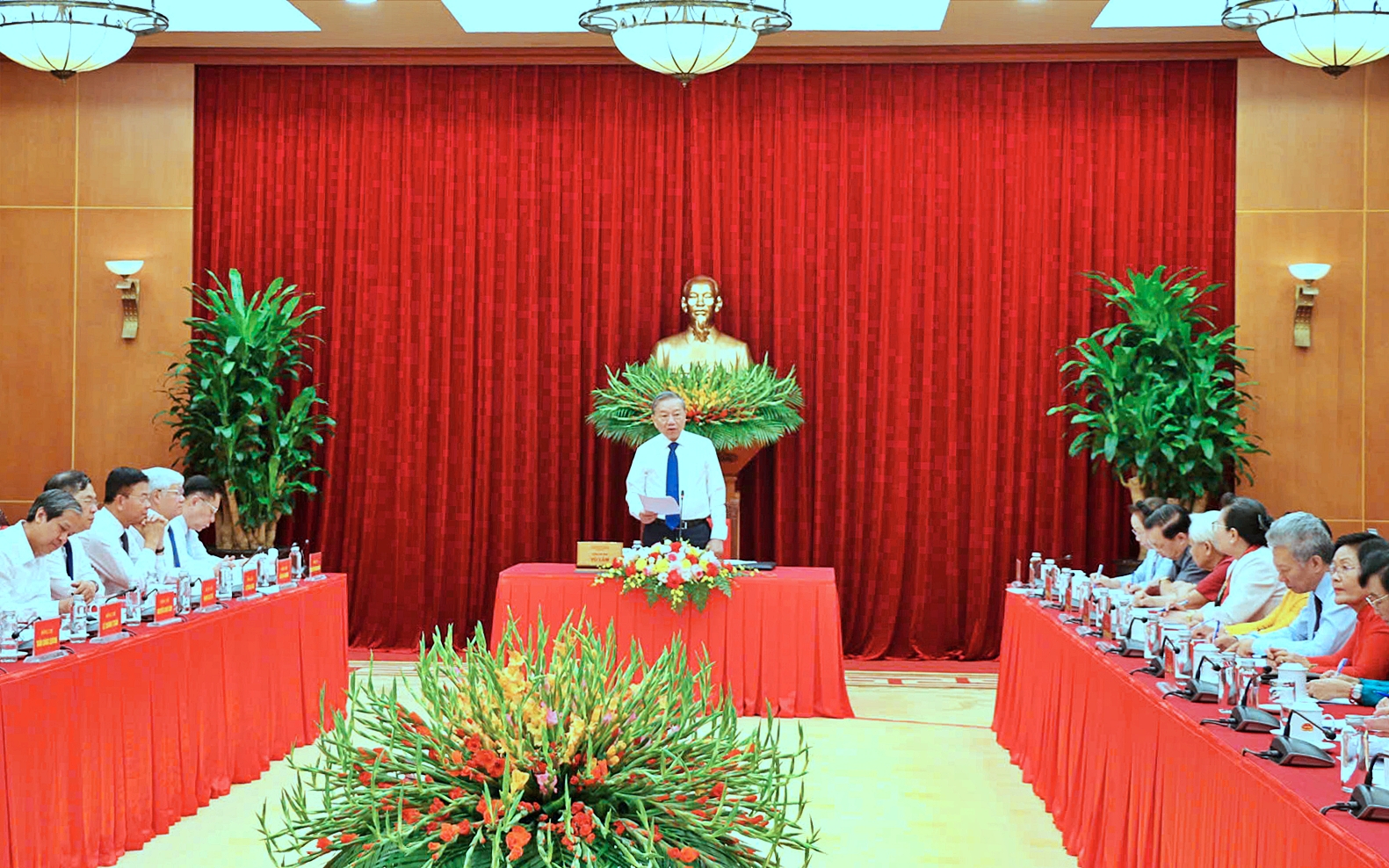 Kết luận của Tổng Bí thư Tô Lâm tại buổi làm việc với Ban Thường vụ Trung ương Hội Khuyến học Việt Nam