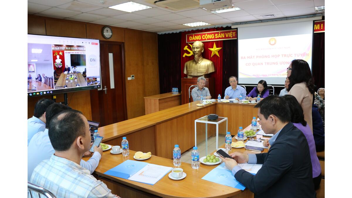 Hội Khuyến học Việt Nam phối hợp với Trường Đại học Mở Hà Nội ra mắt phòng họp trực tuyến