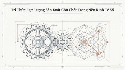 Trí thức: Lực lượng sản xuất chủ chốt trong nền kinh tế số