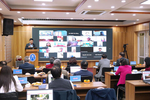 Hội Khuyến học Việt Nam tập huấn trực tuyến sử dụng phần mềm đánh giá mô hình "Công dân học tập"