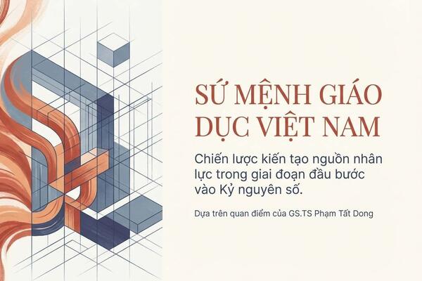 Sứ mệnh của giáo dục trong giai đoạn đầu đi vào kỷ nguyên số