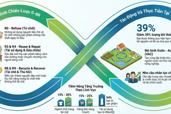 Kinh tế tuần hoàn: Hành trình hướng tới tương lai bền vững
