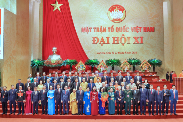70 vị tham gia Đoàn Chủ tịch Ủy ban Trung ương Mặt trận Tổ quốc Việt Nam khóa XI