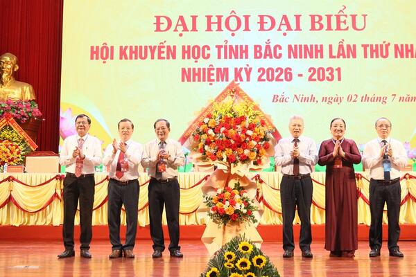 Đại hội đại biểu Hội Khuyến học tỉnh Bắc Ninh lần thứ I, nhiệm kỳ 2026 - 2031