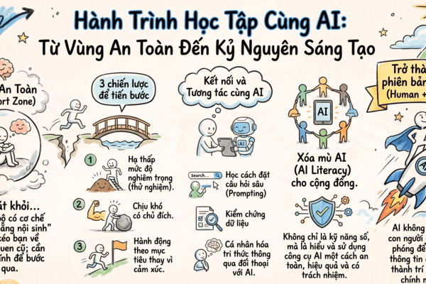 Hành trình học tập cùng trí tuệ nhân tạo