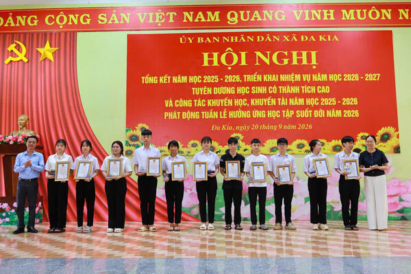Đồng Nai: Xã  Đa Kia - "Ngày hội của tinh thần học tập"