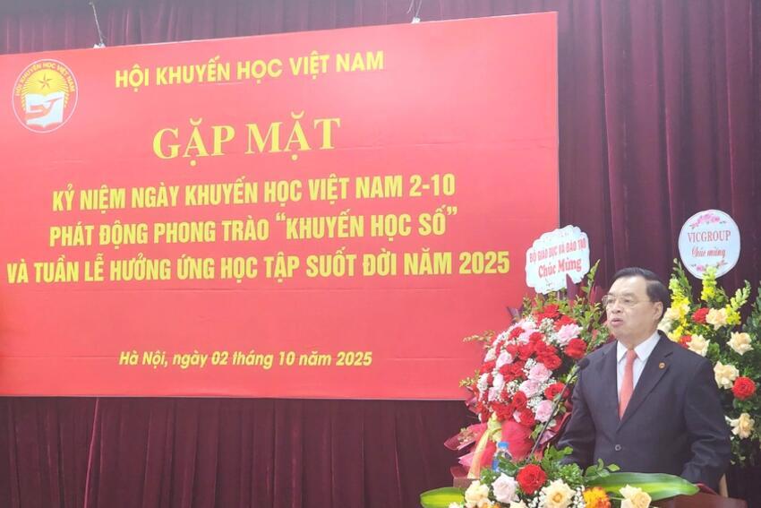 Kỷ niệm Ngày Khuyến học Việt Nam: Sự học quyết định sự phát triển đất nước