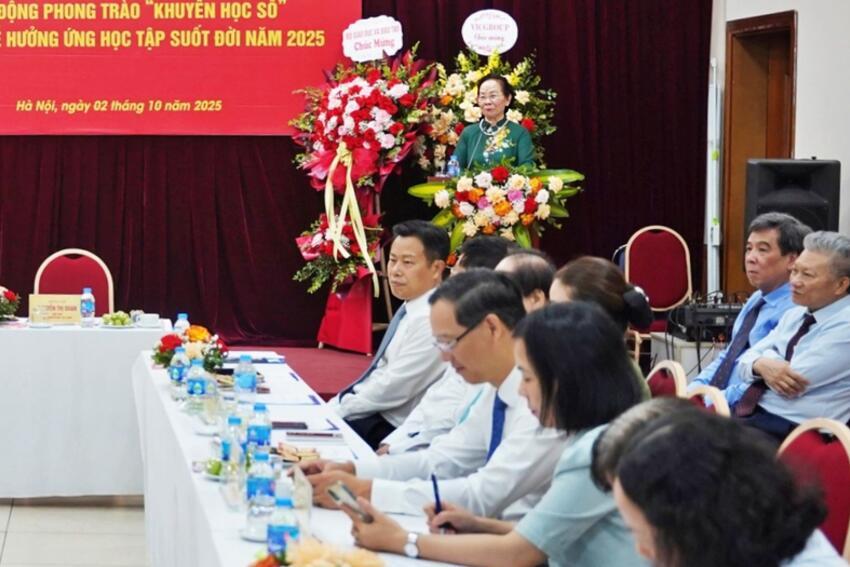 GS.TS Nguyễn Thị Doan: Phong trào "Khuyến học số" khơi dậy ý chí "Diệt giặc dốt, xóa mù công nghệ"
