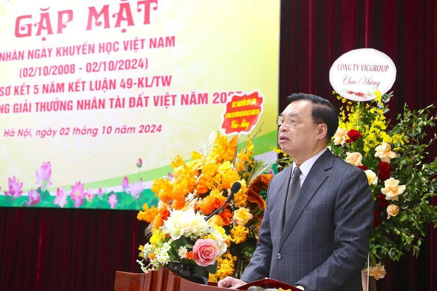 Hội Khuyến học Việt Nam sơ kết 5 năm thực hiện Kết luận 49-KL/TW