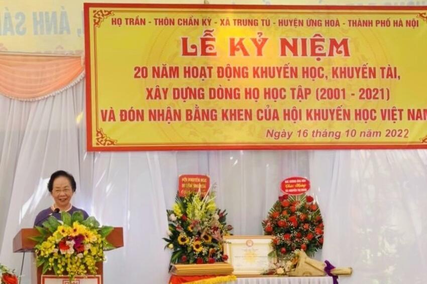 Dòng họ hiếu học trên quê hương Khu Cháy