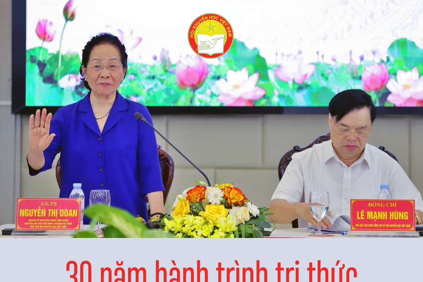 30 năm hành trình tri thức của Hội Khuyến học Việt Nam