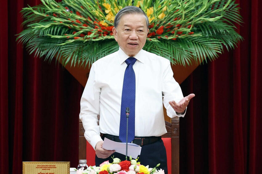 Kết luận của Tổng Bí thư Tô Lâm tại buổi làm việc với Ban Thường vụ Trung ương Hội Khuyến học Việt Nam