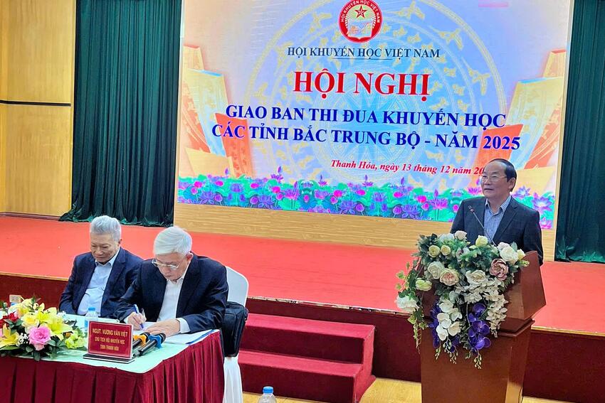 Hội nghị giao ban cụm thi đua khuyến học các tỉnh Bắc Trung Bộ