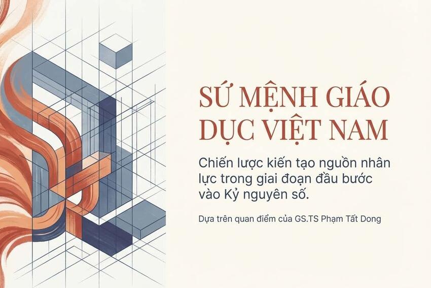 Sứ mệnh của giáo dục trong giai đoạn đầu đi vào kỷ nguyên số