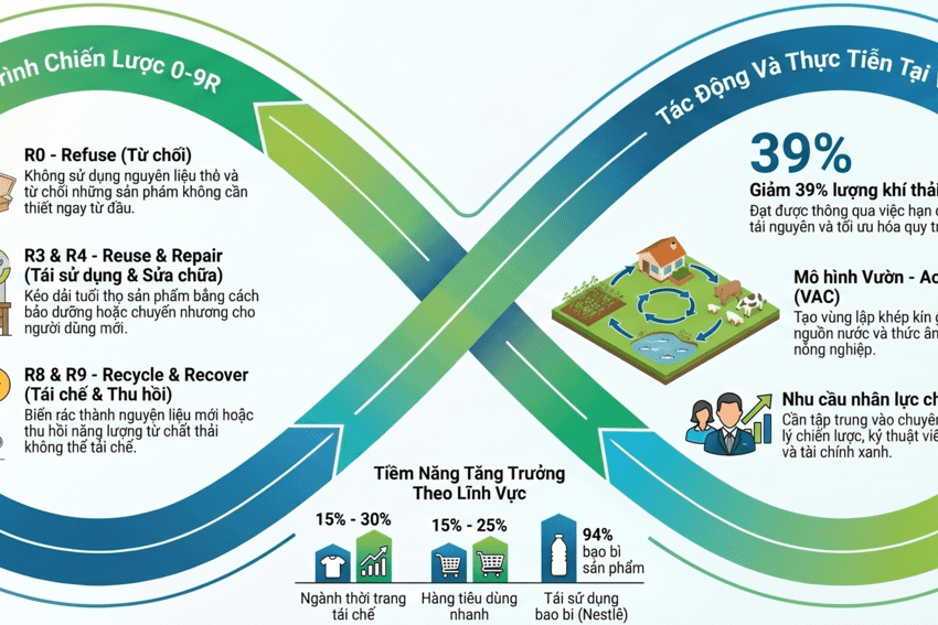 Kinh tế tuần hoàn: Hành trình hướng tới tương lai bền vững