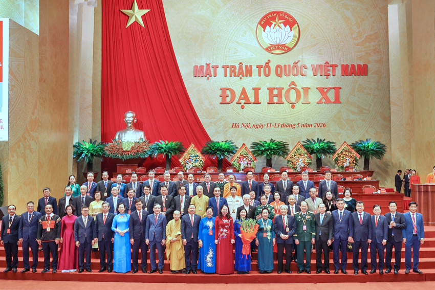 70 vị tham gia Đoàn Chủ tịch Ủy ban Trung ương Mặt trận Tổ quốc Việt Nam khóa XI