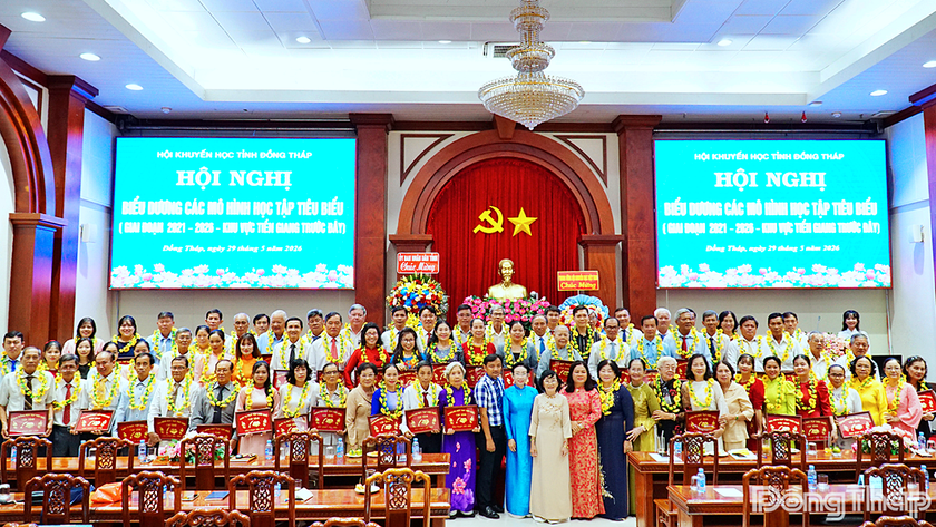 Đồng Tháp biểu dương 70 mô hình học tập tiêu biểu giai đoạn 2021-2026