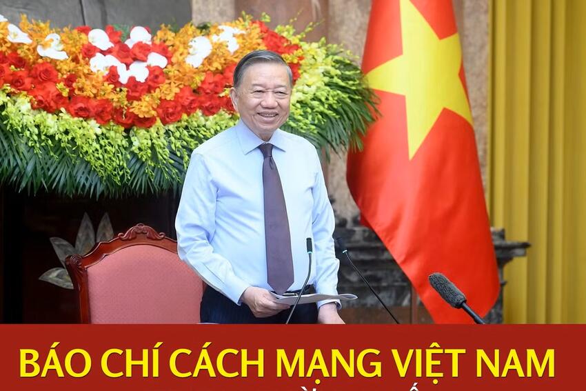 Tổng Bí thư, Chủ tịch nước Tô Lâm "Báo chí Cách mạng Việt Nam trong thời đại số"