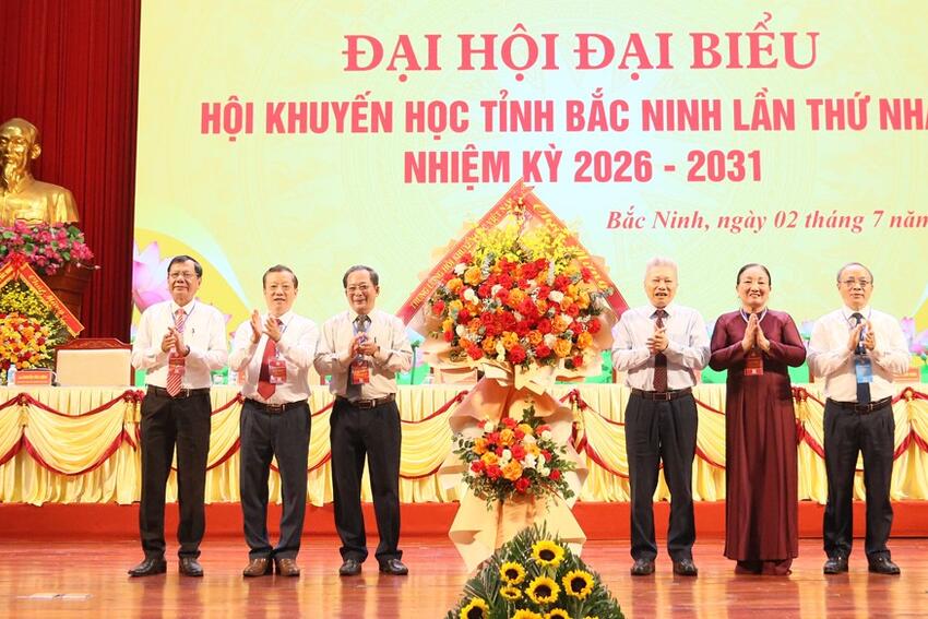 Đại hội đại biểu Hội Khuyến học tỉnh Bắc Ninh lần thứ I, nhiệm kỳ 2026 - 2031