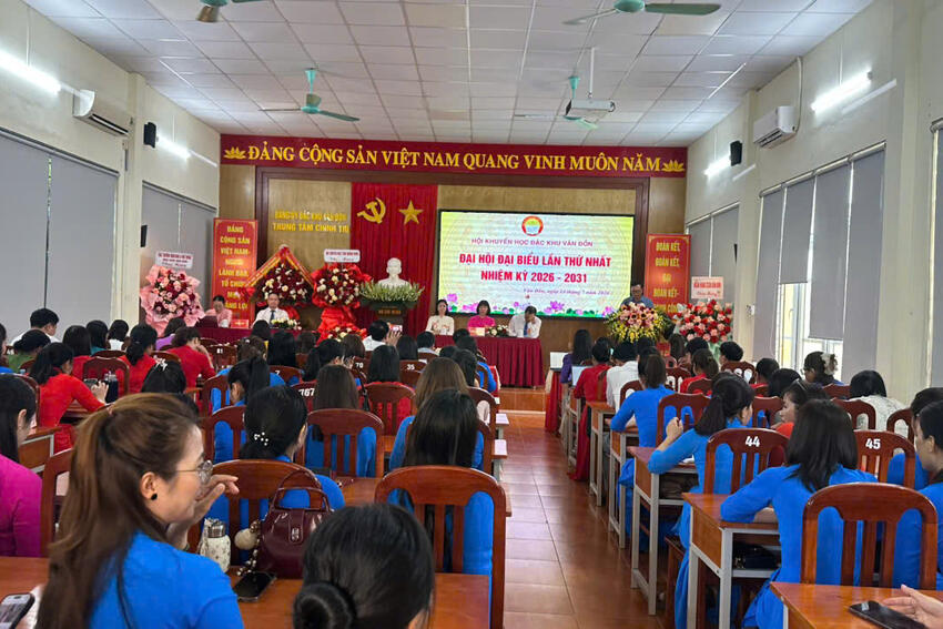 Quảng Ninh: Đại hội đại biểu Hội Khuyến học đặc khu Vân Đồn