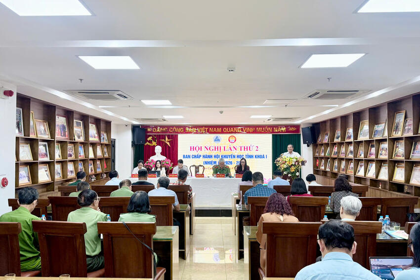 Hội Khuyến học tỉnh Lào Cai tổ chức Hội nghị Ban Chấp hành lần thứ hai, khóa I, nhiệm kỳ 2026–2031