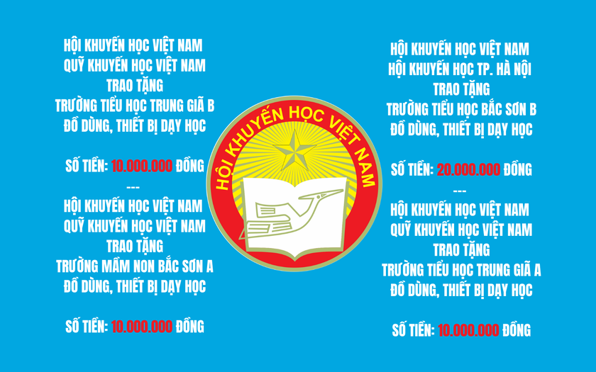 Chương trình trao quà hỗ trợ các trường học bị ảnh hưởng bởi lũ lụt - Ảnh 3.