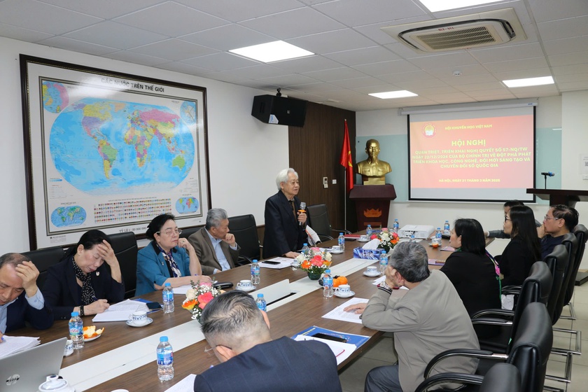 GS.TS Nguyễn Thị Doan chỉ ra 8 nhiệm vụ các cấp hội khuyến học triển khai Nghị quyết 57-NQ/TW của Bộ Chính trị - Ảnh 5.