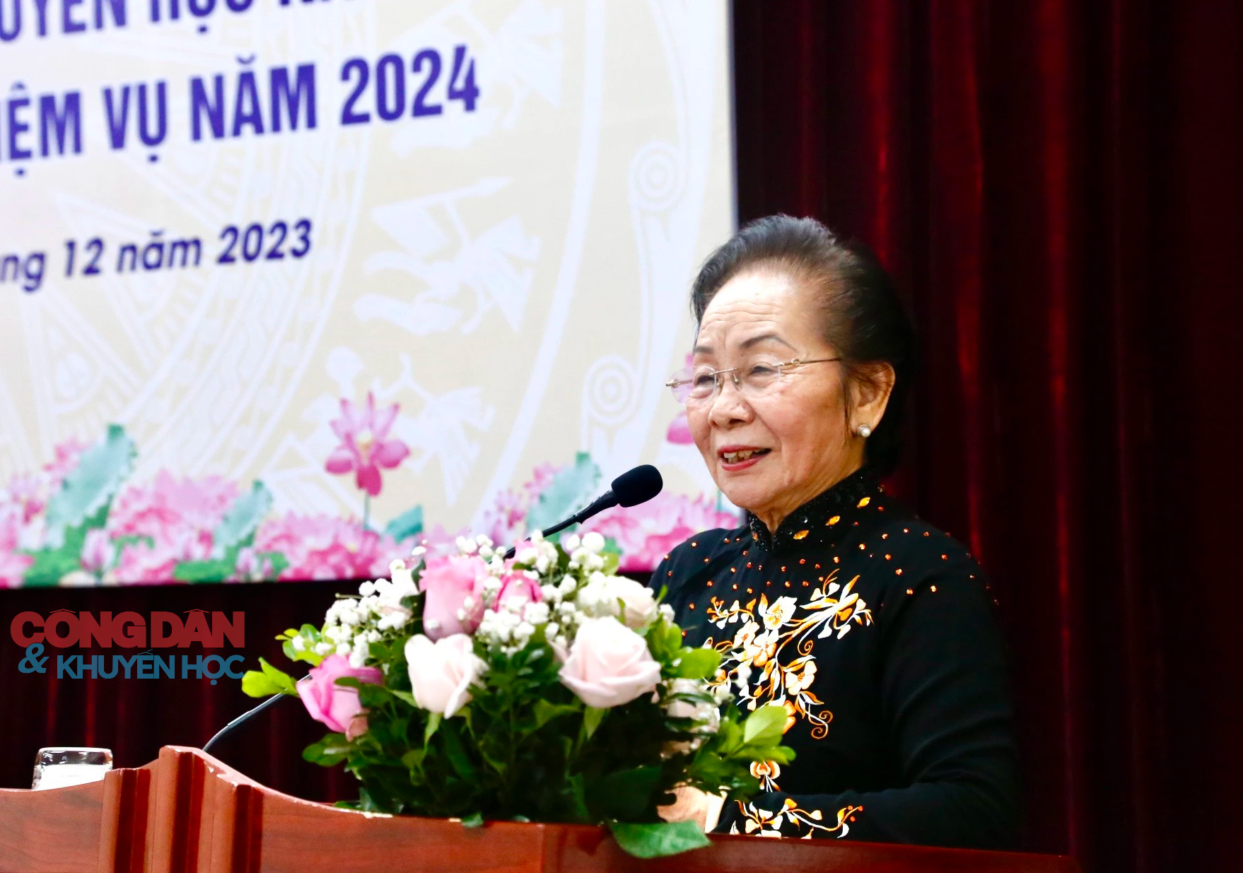 GS.TS Nguyễn Thị Doan: Năm 2023, Hội Khuyến học Việt Nam đã đạt được kết quả toàn diện về khuyến học - khuyến tài- Ảnh 2. GS.TS Nguyễn Thị Doan: Năm 2023, Hội Khuyến học Việt Nam đã đạt được kết quả toàn diện về khuyến học - khuyến tài- Ảnh 2.