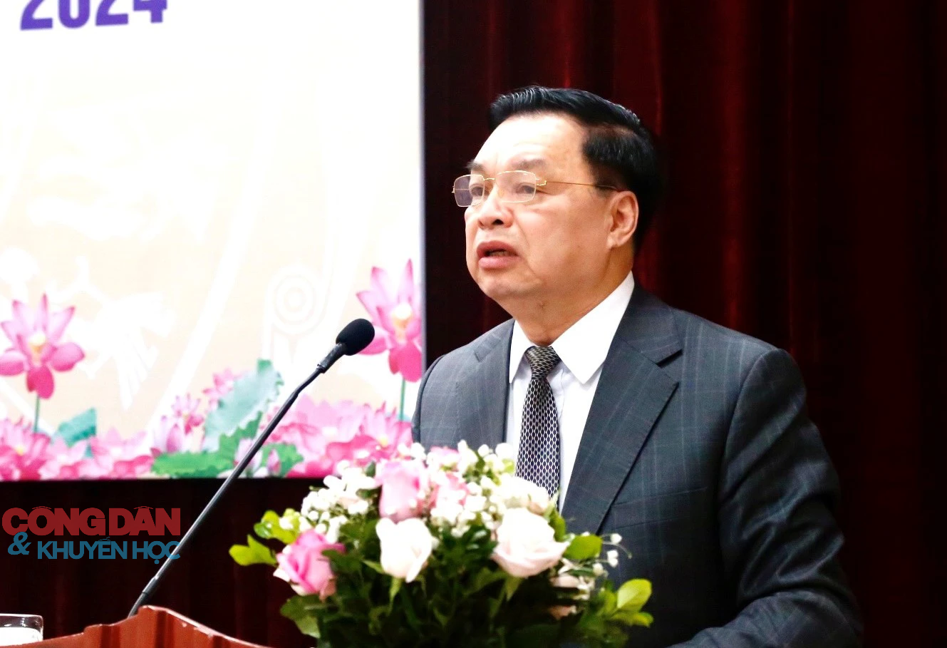 GS.TS Nguyễn Thị Doan: Năm 2023, Hội Khuyến học Việt Nam đã đạt được kết quả toàn diện về khuyến học - khuyến tài- Ảnh 3. GS.TS Nguyễn Thị Doan: Năm 2023, Hội Khuyến học Việt Nam đã đạt được kết quả toàn diện về khuyến học - khuyến tài- Ảnh 3.