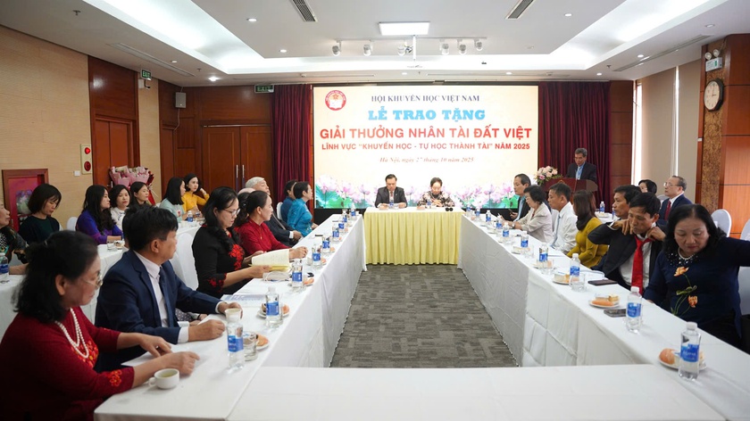 Tôn vinh chủ nhân Giải thưởng Nhân tài Đất Việt 2025 lĩnh vực 