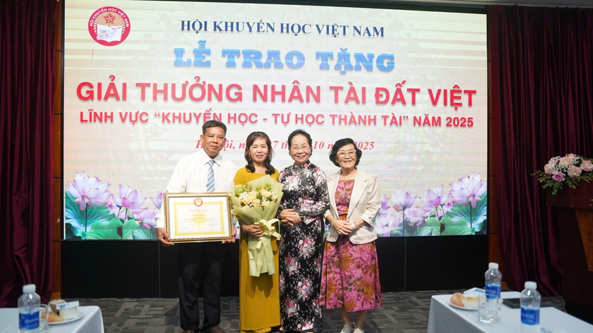 Tôn vinh chủ nhân Giải thưởng Nhân tài Đất Việt 2025 lĩnh vực 