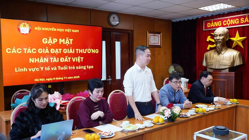 Tôn vinh trí tuệ Việt: Nhân tài Đất Việt tiếp sức cho y học và tuổi trẻ sáng tạo - Ảnh 4.