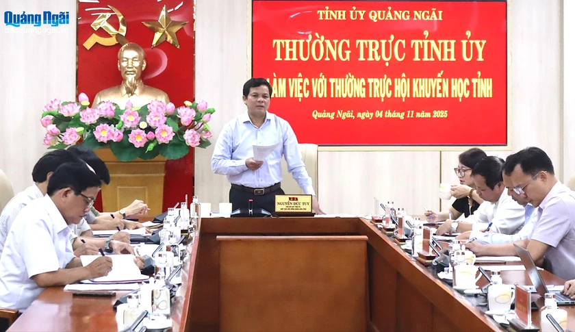 Quảng Ngãi kiện toàn hội khuyến học cấp xã trong năm 2025 - Ảnh 1.