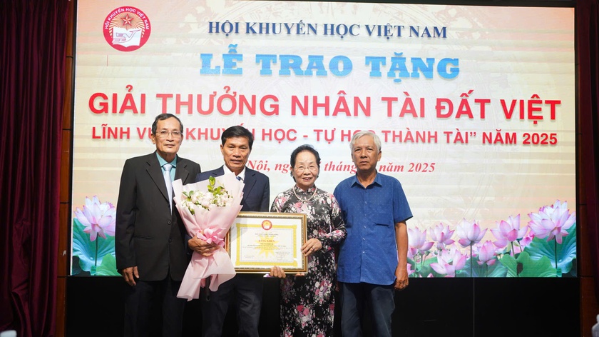Tôn vinh chủ nhân Giải thưởng Nhân tài Đất Việt 2025 lĩnh vực 