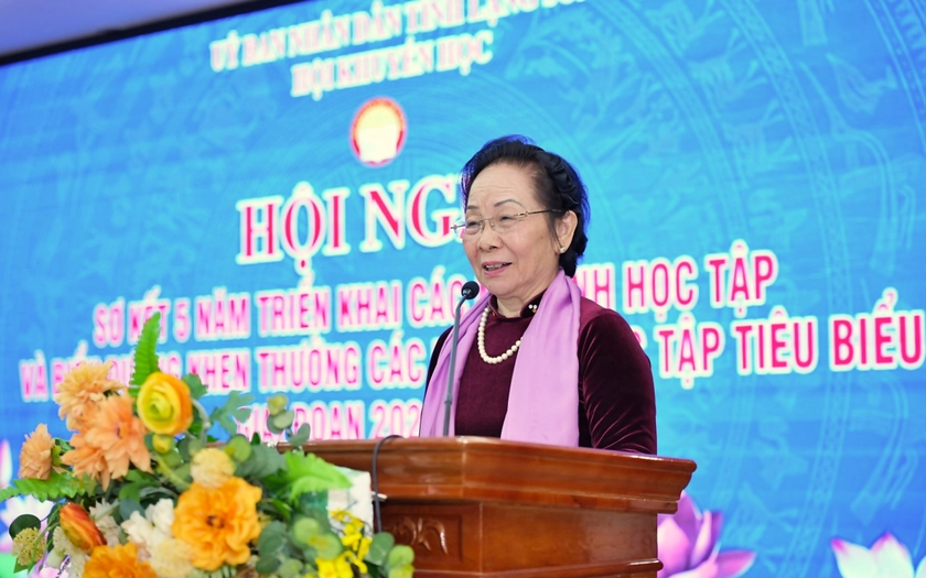 Hội Khuyến học tỉnh Lạng Sơn phát huy vai trò nòng cốt xây dựng xã hội học tập suốt đời - Ảnh 1.